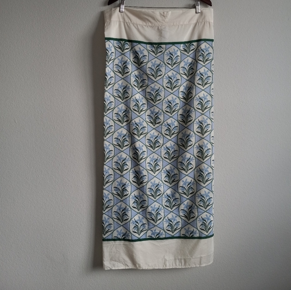 Agua By Agua Bendita Lavanda Floral Cotton Silk Voile Pareo/Sarong OS - Picture 9 of 15